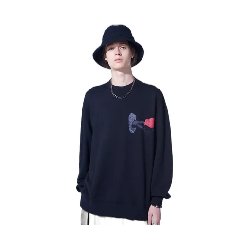 Graphic Pullover Rose In The Hand