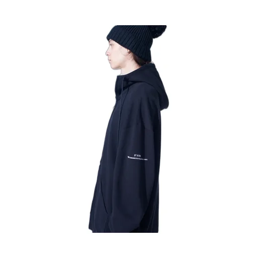 French Terry Graphic Zip-Up Hoodie Jellyfish
