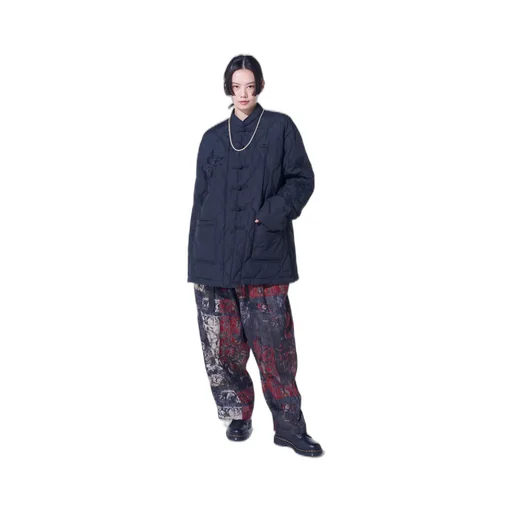 【S'yte X Taion】Souvenir Embroidered Quilted Down China Jacket