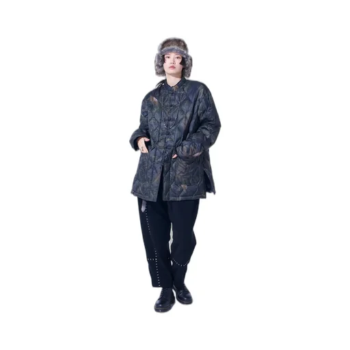 【S'yte X Taion】Dahlia Camouflage Quilted Down China Jacket