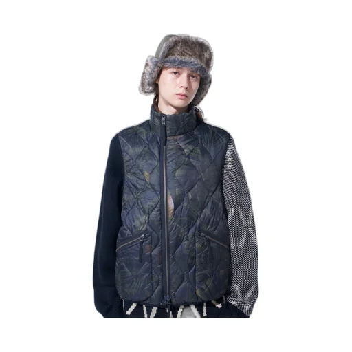 【S'yte X Taion】Dahlia Camouflage Quilted Down Vest