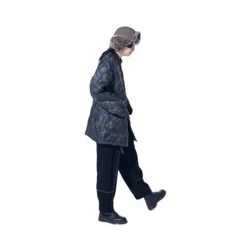【S'yte X Taion】Dahlia Camouflage Quilted Down China Jacket