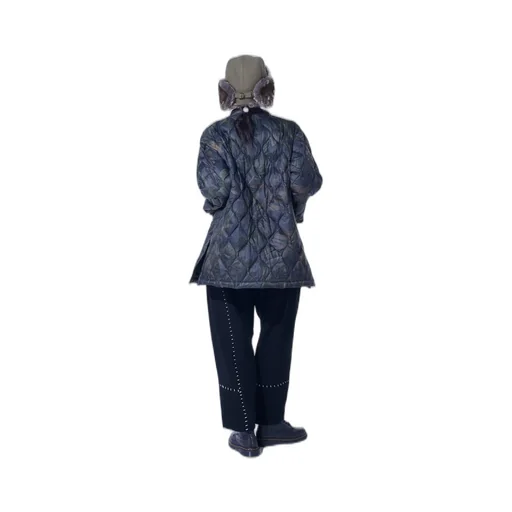 【S'yte X Taion】Dahlia Camouflage Quilted Down China Jacket