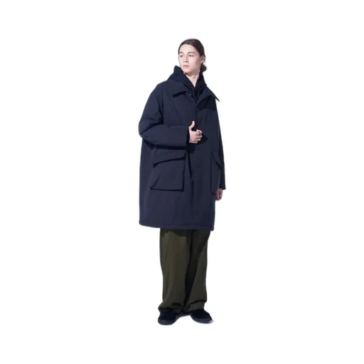 Water-Repellent Stretch Taffeta Puffer Coat
