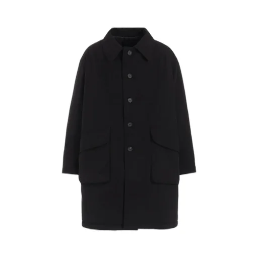 Water-Repellent Stretch Taffeta Puffer Coat
