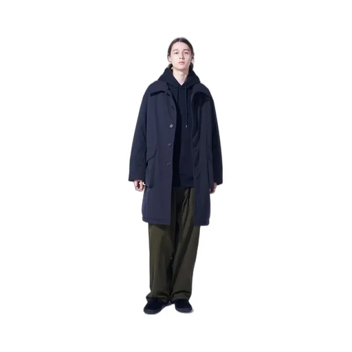 Water-Repellent Stretch Taffeta Puffer Coat