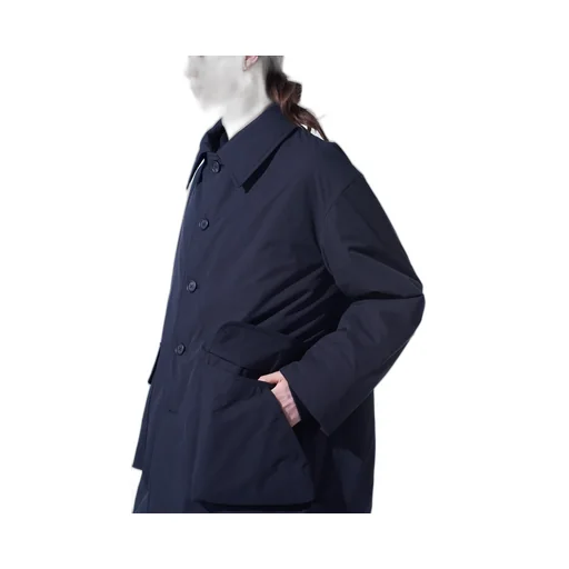Water-Repellent Stretch Taffeta Puffer Coat