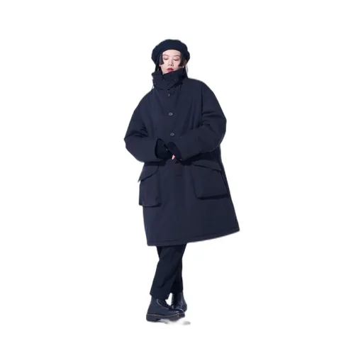 Water-Repellent Stretch Taffeta Puffer Coat