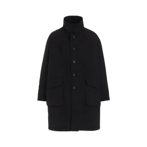 Water-Repellent Stretch Taffeta Puffer Coat