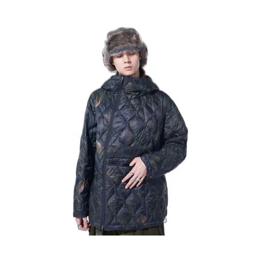 【S'yte X Taion】Dahlia Camouflage Quilted Down Parka