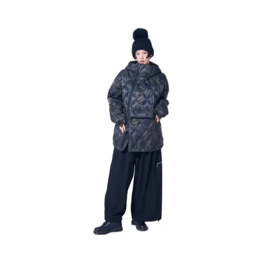 【S'yte X Taion】Dahlia Camouflage Quilted Down Parka
