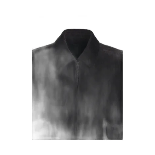 6W Soccer Corduroy Oversized Zipper Blouson