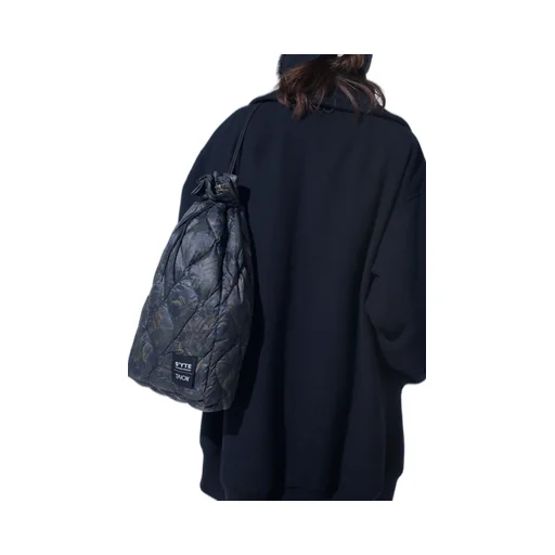 【S'yte X Taion】Dahlia Camouflage Quilted Down 2Way Mini Bonsack
