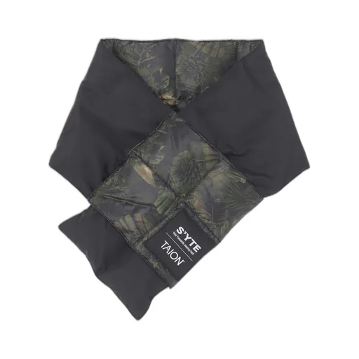 【S'yte X Taion】Dahlia Camouflage Quilted Down Reversible Scarf