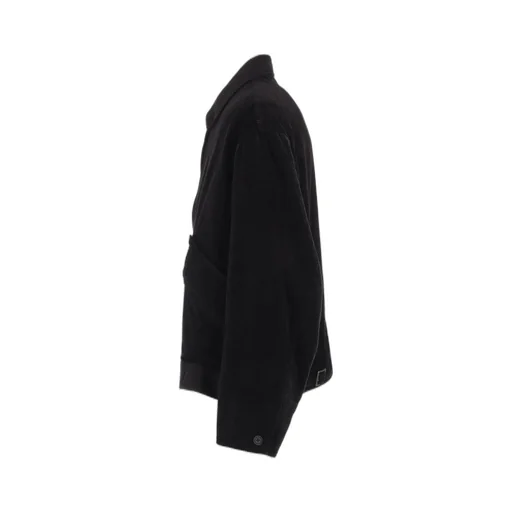 6W Soccer Corduroy Oversized Zipper Blouson