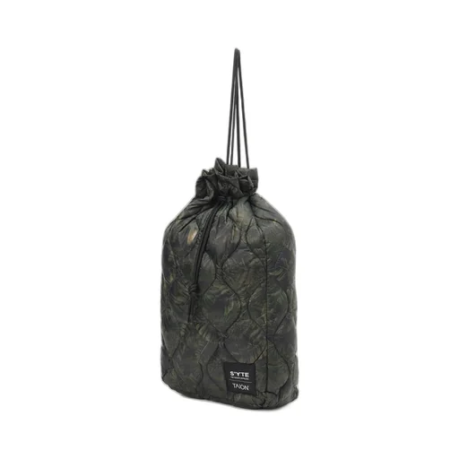 【S'yte X Taion】Dahlia Camouflage Quilted Down 2Way Mini Bonsack