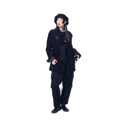 6W Soccer Corduroy Tapered Cargo Pants