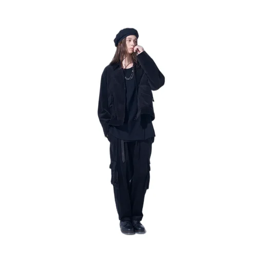6W Soccer Corduroy Tapered Cargo Pants