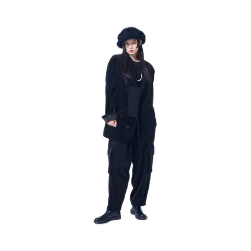 6W Soccer Corduroy Tapered Cargo Pants