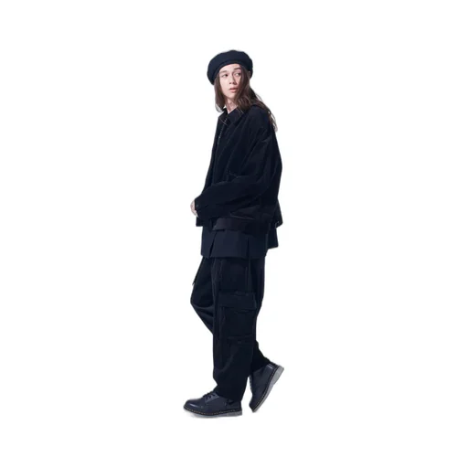 6W Soccer Corduroy Tapered Cargo Pants
