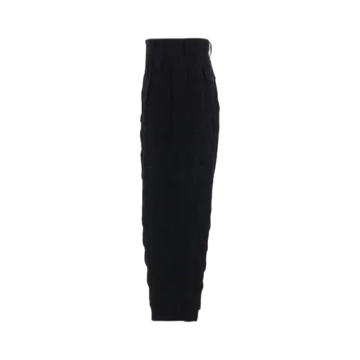 Fulling Finished Shadow Check 3-Tuck Wide Trousers