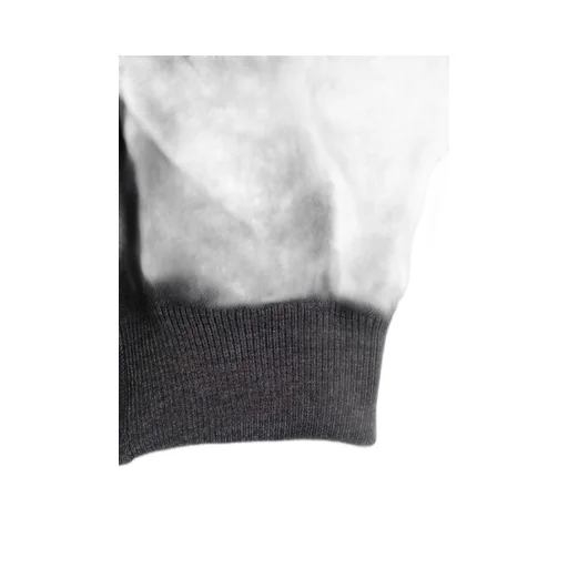 Fulling Finished Shadow Check Cropped Bomber Jacket