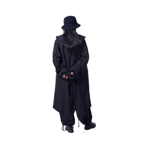 Cotton Drill Zipper Mods Coat