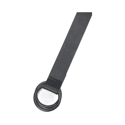 Cow Leather25Mm Long Ring Belt