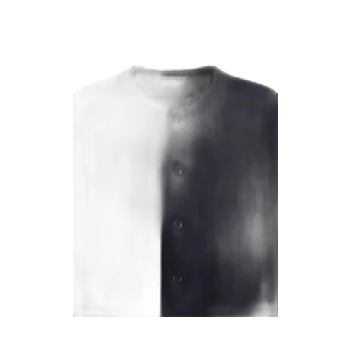 Airy Jersey Collarless Long Cardigan