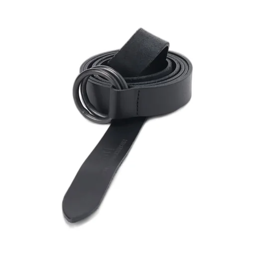 Cow Leather25Mm Long Ring Belt