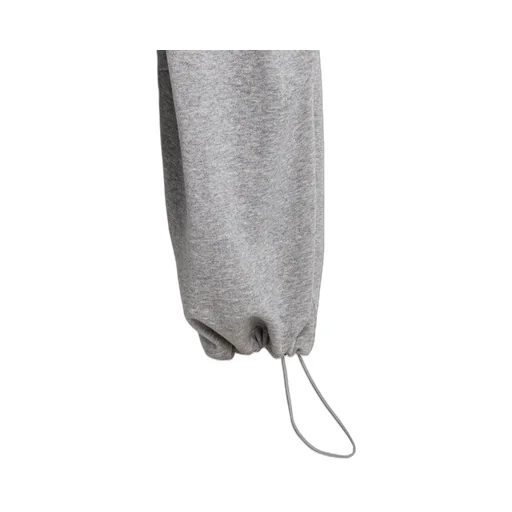 French Terry Knee Tuck Wide Pants