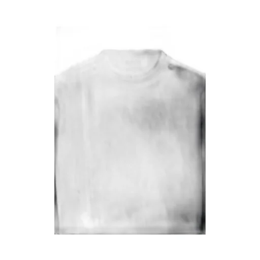 Airy Jersey Front Layer Band Collar Shirt