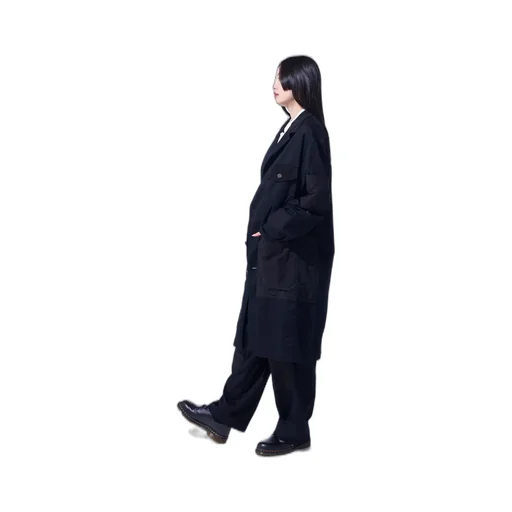 Various Fabrics Crazy Patchwork Shop Coat