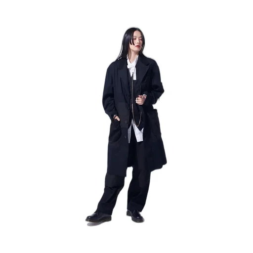 Various Fabrics Crazy Patchwork Shop Coat
