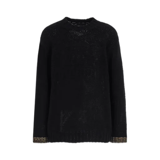 Bulky Wool Lynx Pullover Knit