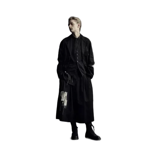 Various Fabrics Crazy Patchwork Shop Coat