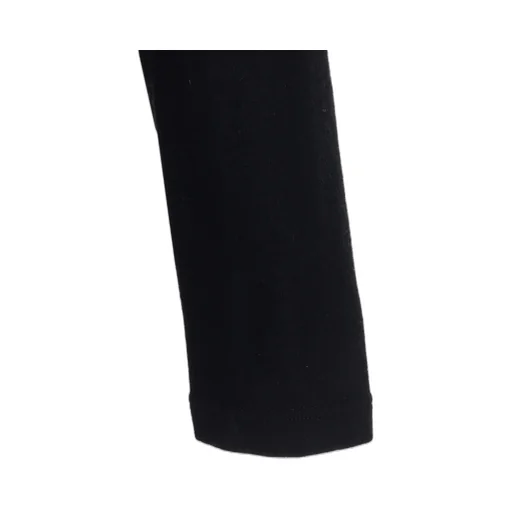 Airy Jersey Blind Stitch High Neck Long-Sleeve T-Shirt