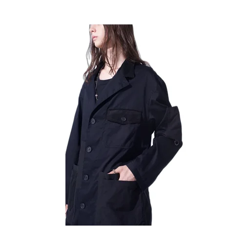 Various Fabrics Crazy Patchwork Shop Coat
