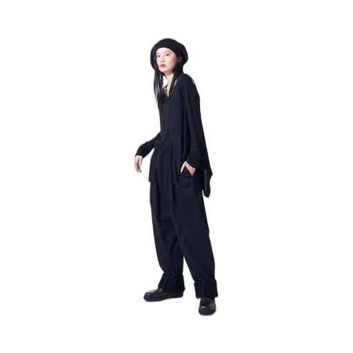 Jacquard Fringe Stripe Wide Pants