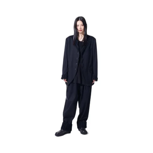 Jacquard Fringe Stripe Wide Pants