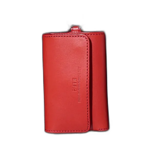 Leather Tri-Fold Mini Wallet