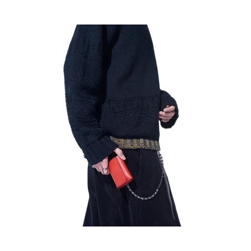 Leather Tri-Fold Mini Wallet