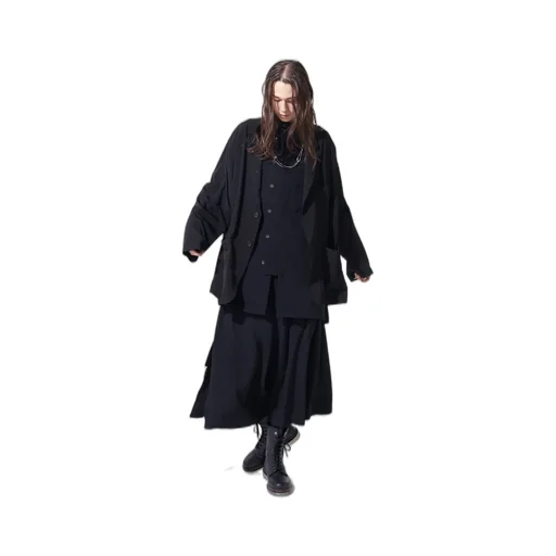 Crepe De Chine Cropped Wide Pants With Gusseted Flap Pocket