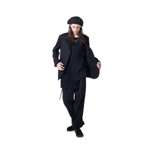 Jacquard Fringe Stripe Jacket