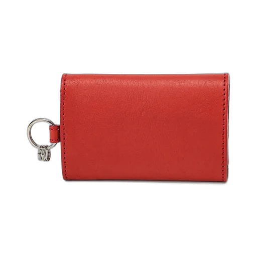 Leather Tri-Fold Mini Wallet