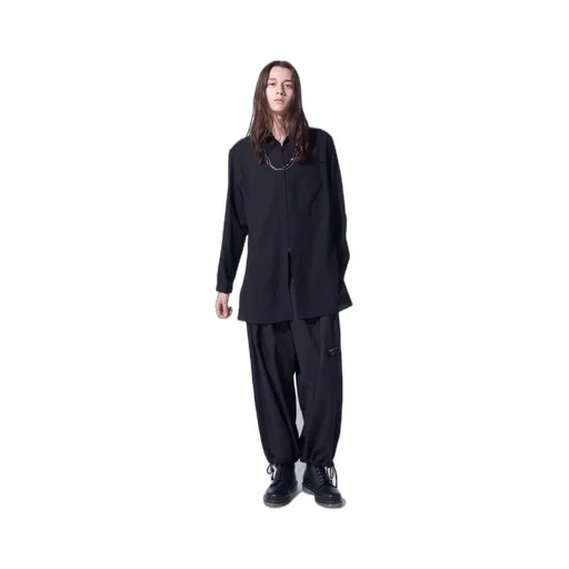 Khadi Cotton Stand Collar Zipper Shirt
