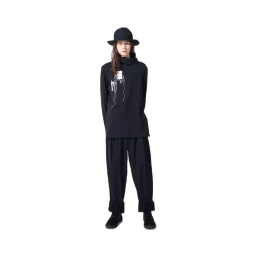 Jacquard Fringe Stripe Wide Pants