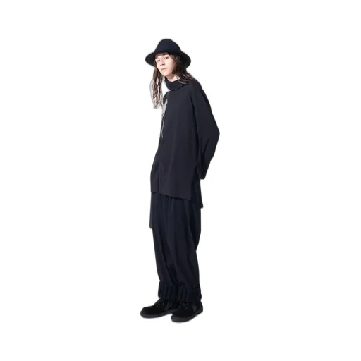 Jacquard Fringe Stripe Wide Pants