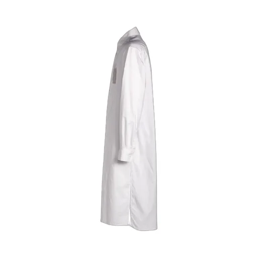 Cotton Twill Applique Long Shirt Boro