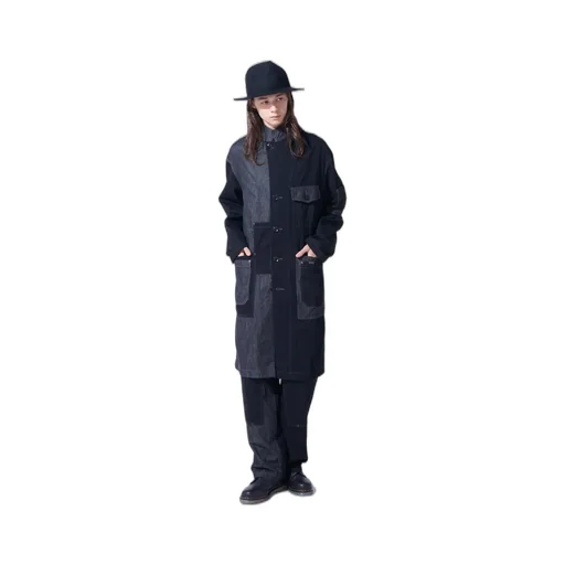 7Oz Denim Crazy Patchwork Shop Coat
